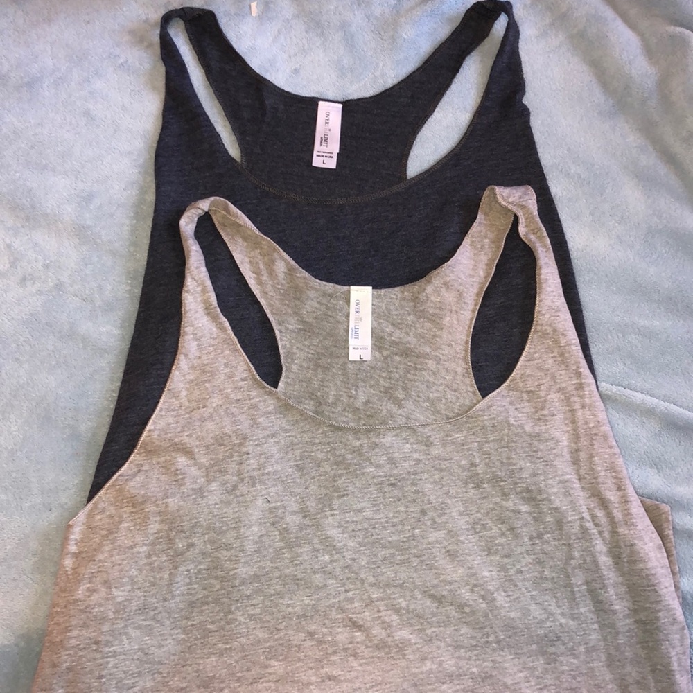 Bundle of two NWOT racer back tanks